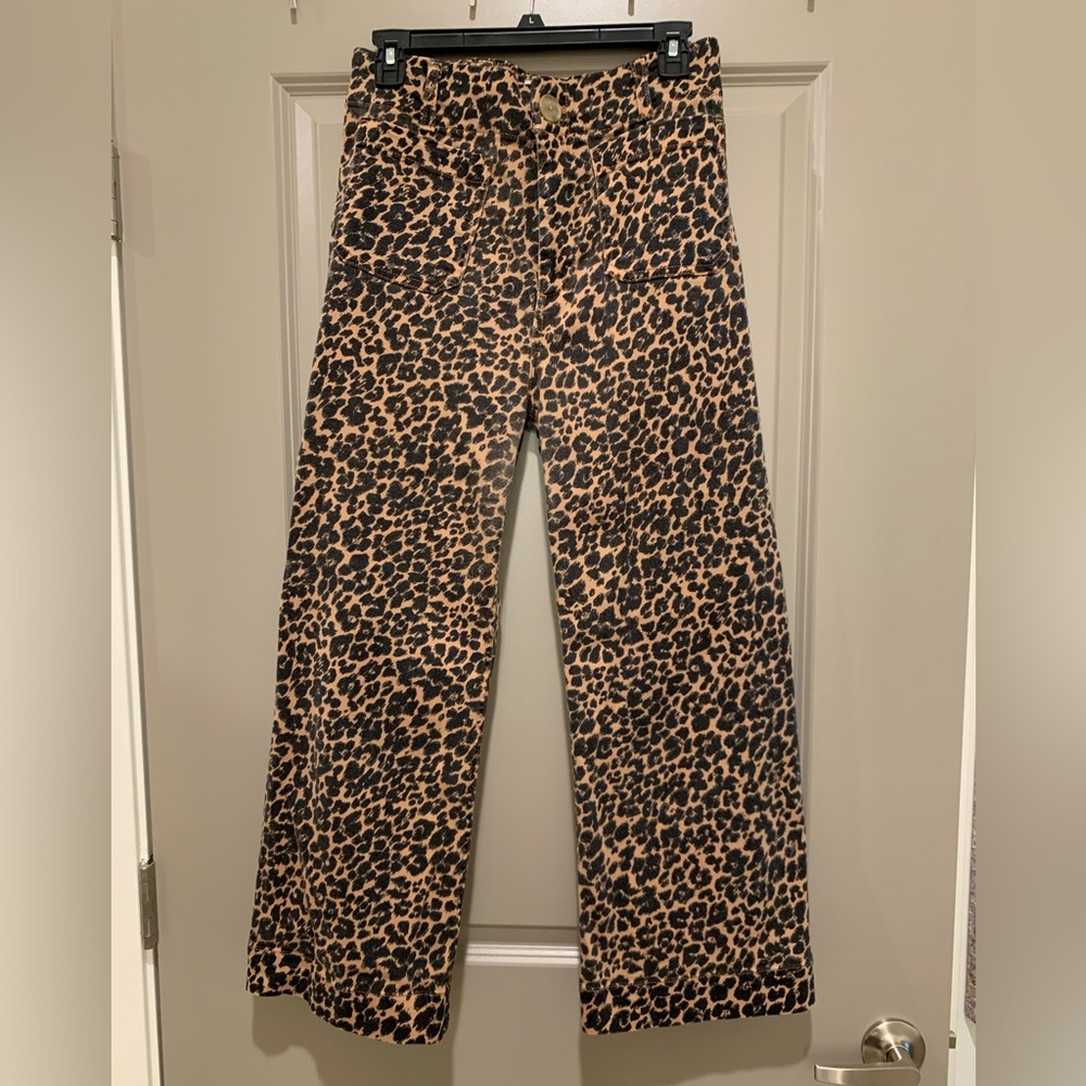 Colette Crop High Rise Wide Leg Pant - Picture 2 of 5